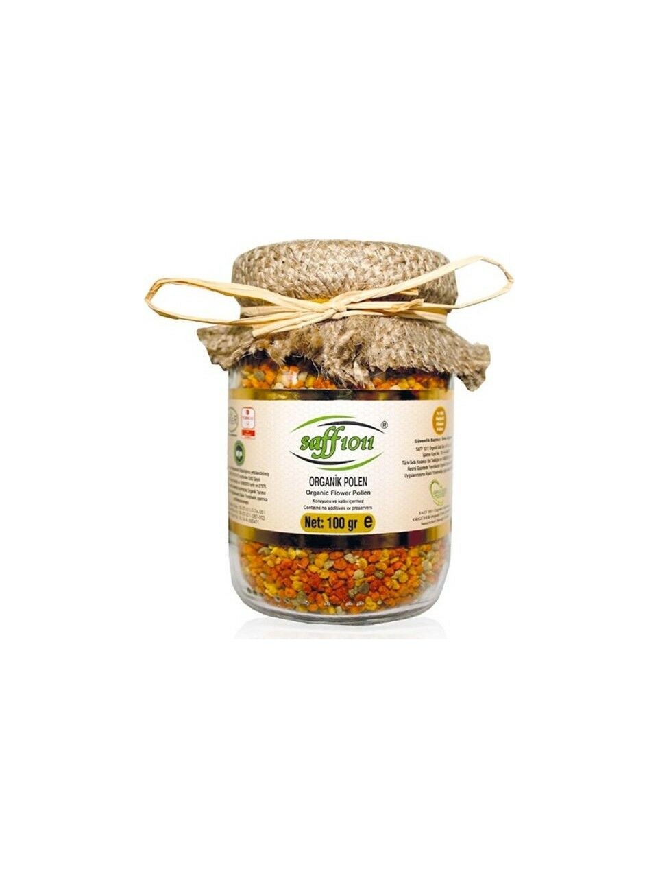 SAFF1011 ORG.POLEN 100G