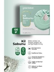 GREENLABEL KİL SABUNU 120G