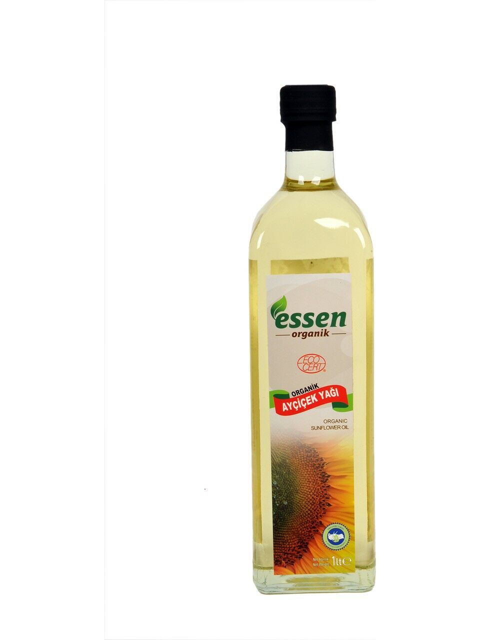 ESSEN ORGANİK AYÇİÇEK YAĞI 1LT