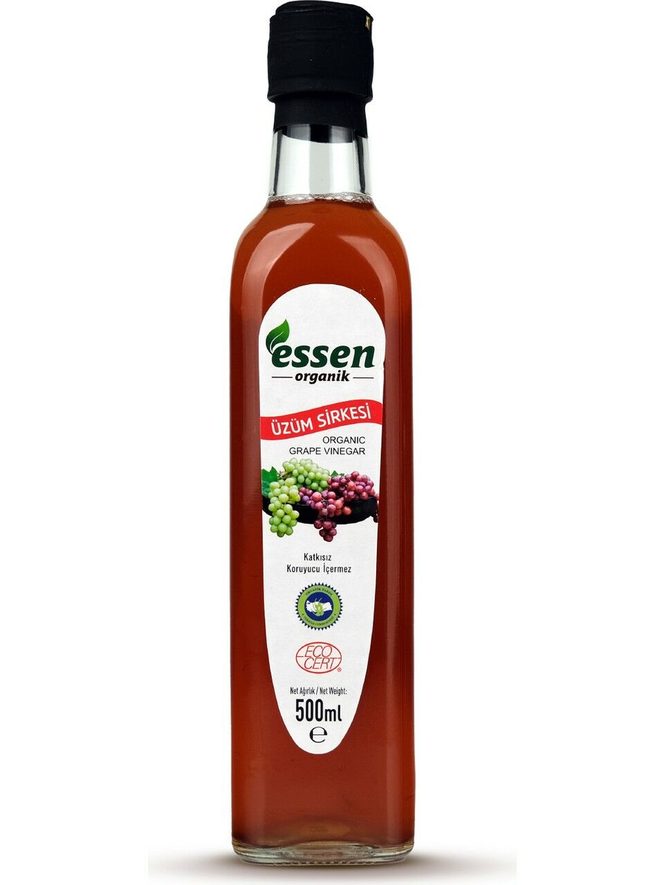 ESSEN ORGANİK ÜZÜM SİRKESİ 500ML