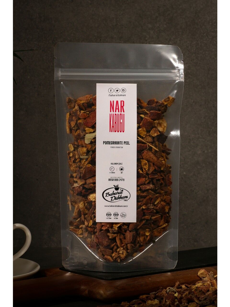 BAHARAT DÜKKANI NAR KABUĞU 125GR