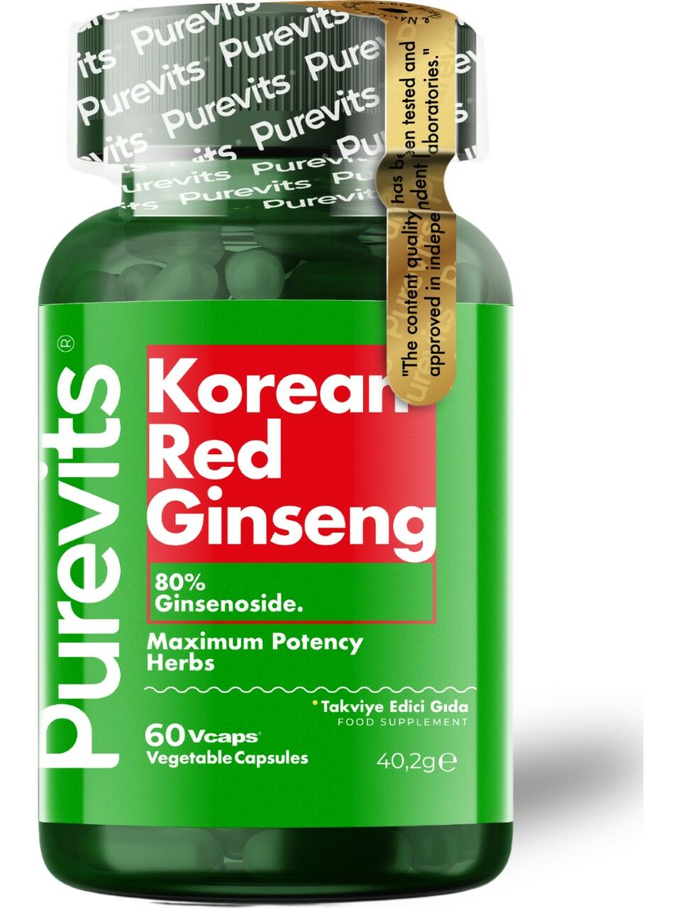 PUREVİTS KOREAN RED GİNSENG KAPSÜL