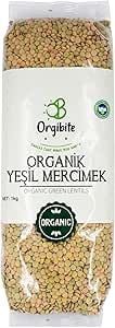 ORGİBİTE ORGANİK YEŞİL MERCİMEK