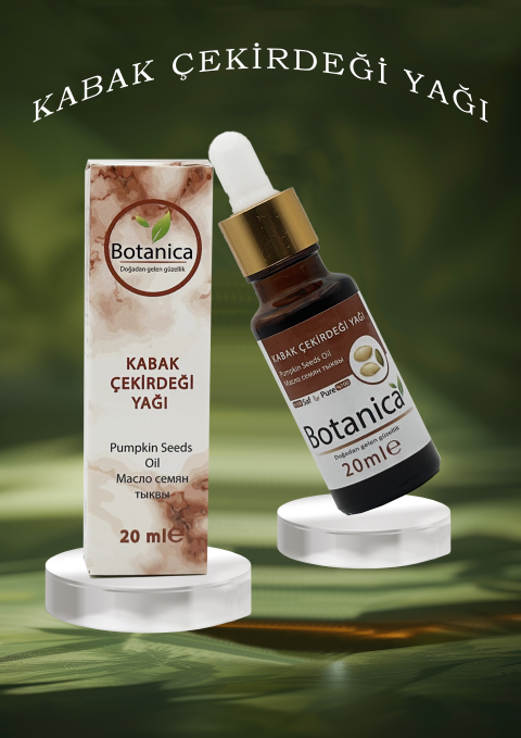 BOTANİCA KABAK ÇEKİRDEĞİ YAĞI 20 ML