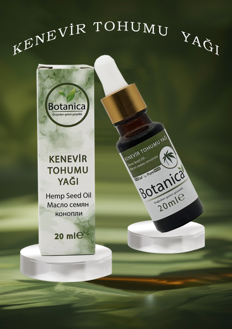 BOTANİCA KENEVİR TOHUMU YAĞI 20ML
