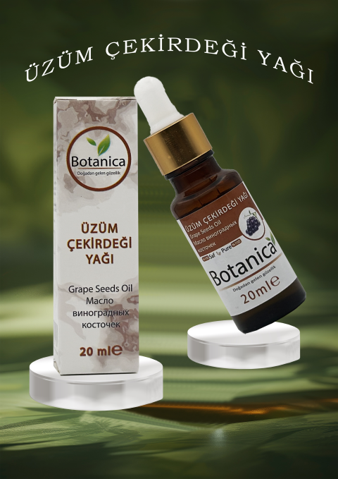 BOTONİCA ÜZÜM ÇEKİRDEĞİ YAĞI 20ML